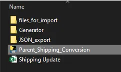 Generator files